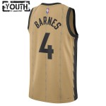 Maillot NBA Toronto Raptors Scottie Barnes Nike 2023-24 City Edition Or Swingman - Enfant